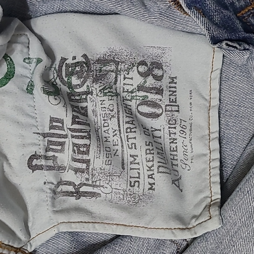 Polo Ralph Lauren men's Slim Straight Fit jeans 40x32 - Picture 6 of 10